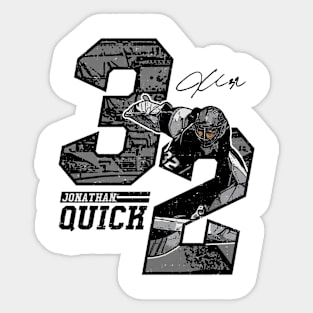 Jonathan Quick Los Angles Offset Sticker